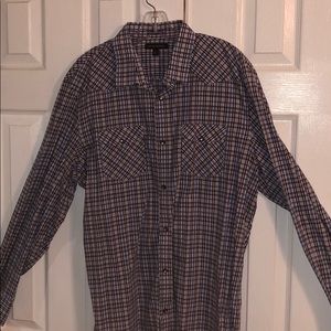 Banana Republic Long-Sleeve Snap Down